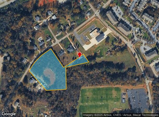  221 S Suber Rd, Greer, SC Parcel Map