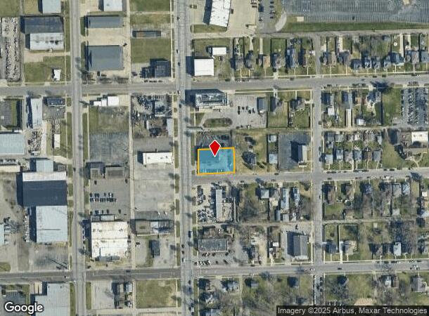  1420 N Michigan St, South Bend, IN Parcel Map