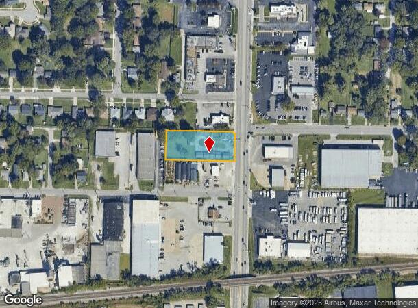 2023 N Glenstone Ave, Springfield, MO Parcel Map