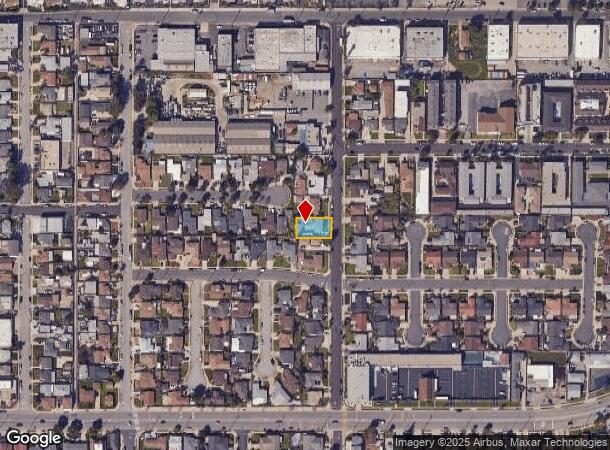  17917 Evelyn Ave, Gardena, CA Parcel Map