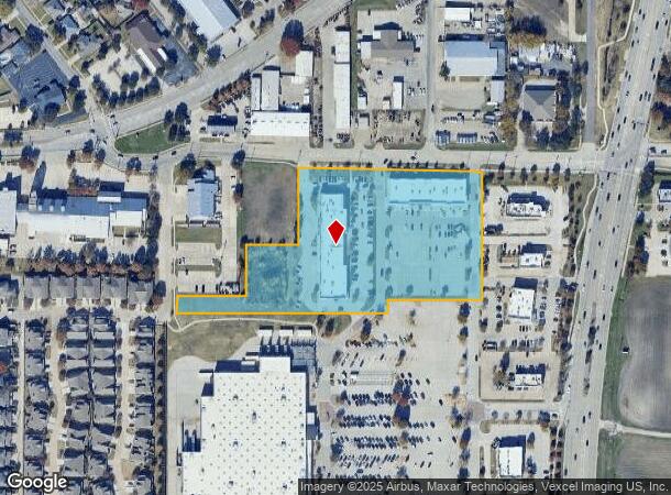 8745 Gary Burns Dr, Frisco, TX Parcel Map