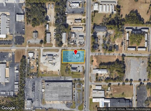  1401 S Slappey Blvd, Albany, GA Parcel Map