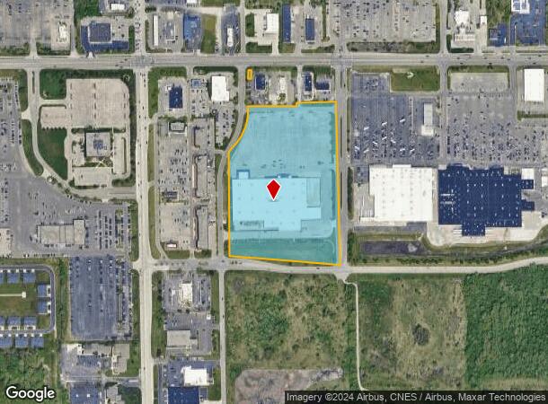  2100 T A Mansour Blvd, Flint, MI Parcel Map