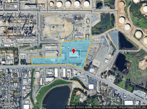 3485 Pacheco Blvd, Martinez, CA Parcel Map