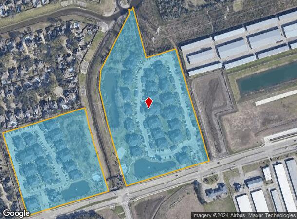  3850 Fm 518 Rd E, League City, TX Parcel Map