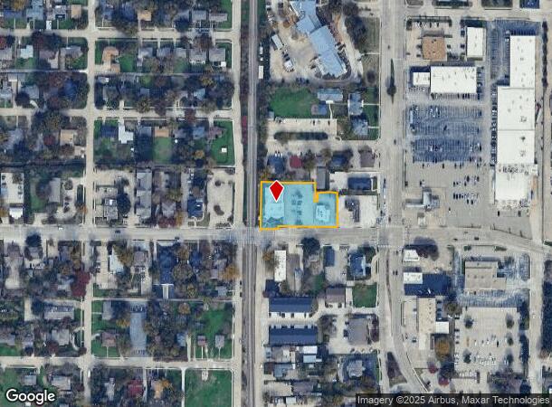  1001 18Th St, Plano, TX Parcel Map