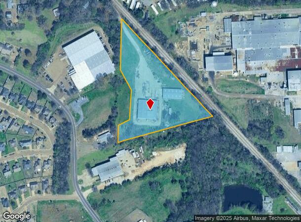 2805 Railroad Ave, Hernando, MS Parcel Map