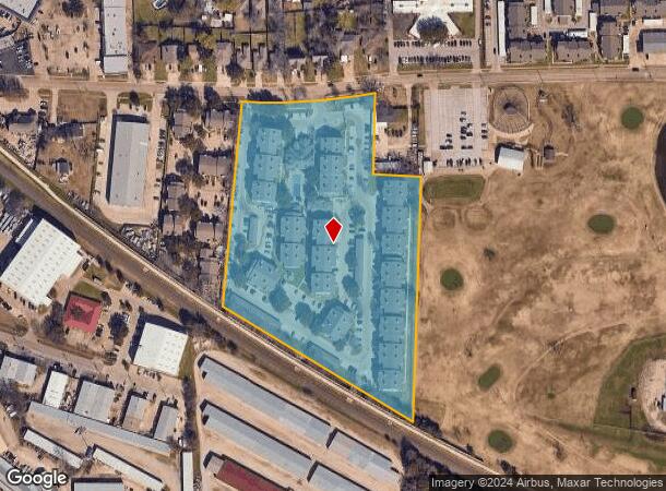  290 W Lake Park Rd, Lewisville, TX Parcel Map