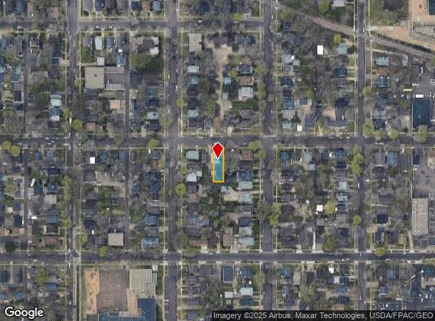  613 W 16Th St, Sioux Falls, SD Parcel Map