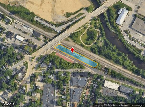 401-425 Depot St, Ann Arbor, MI Parcel Map