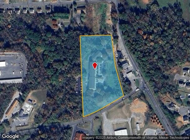  129 Hershberger Rd, Roanoke, VA Parcel Map