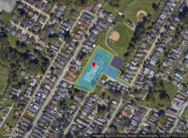  501 22Nd St, Dunbar, WV Parcel Map