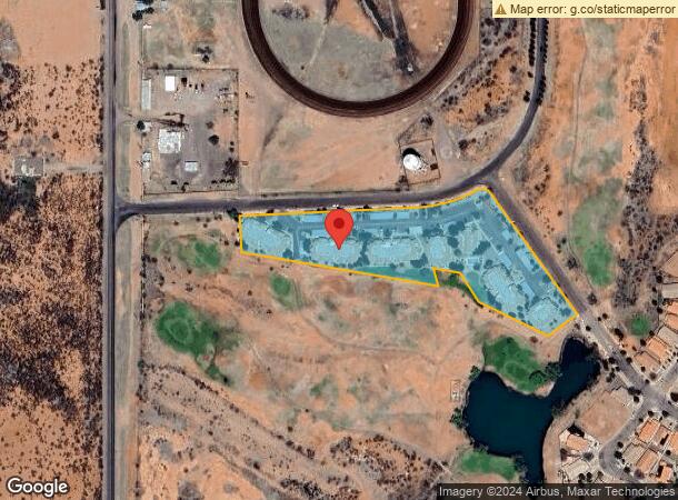  1201 E Fairway Dr, Douglas, AZ Parcel Map