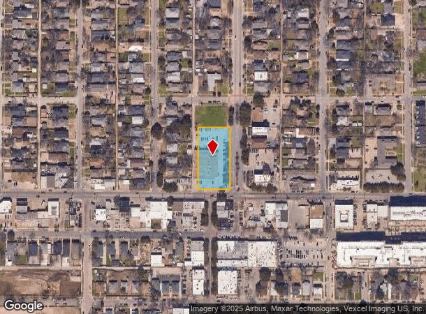 611 N Bishop Ave, Dallas, TX Parcel Map