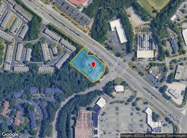  5690 State Bridge Rd, Alpharetta, GA Parcel Map