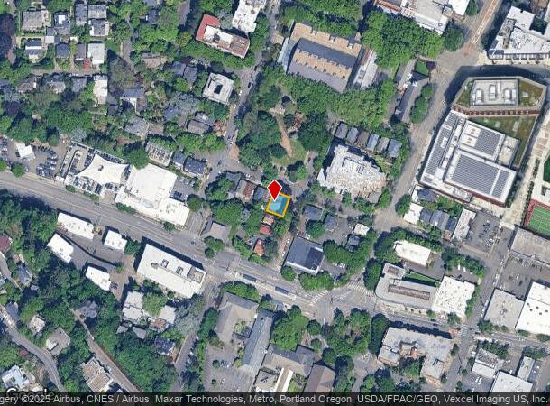  1906 Sw Madison St, Portland, OR Parcel Map
