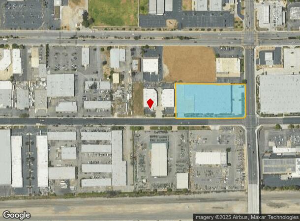  10588 Monte Vista Ave, Montclair, CA Parcel Map