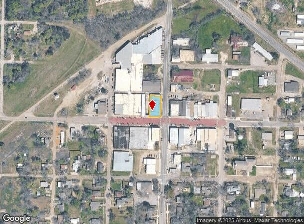 102 W Main St, Wolfe City, TX Parcel Map