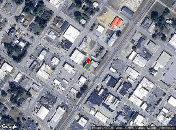 100 W Broad St, Dunn, NC Parcel Map