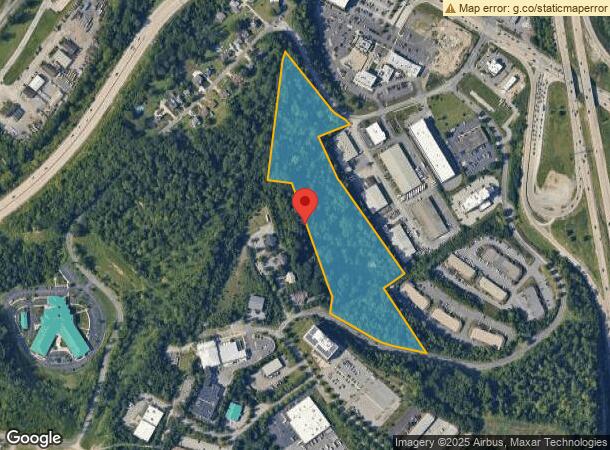  1350 Old Pond Rd, Bridgeville, PA Parcel Map