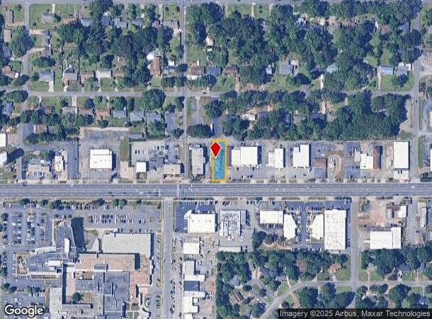  1558 Watson Blvd, Warner Robins, GA Parcel Map