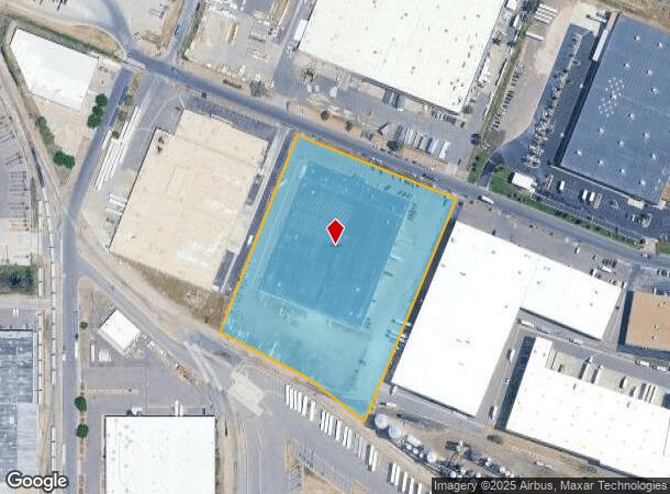 500 W 53Rd Pl, Denver, CO Parcel Map