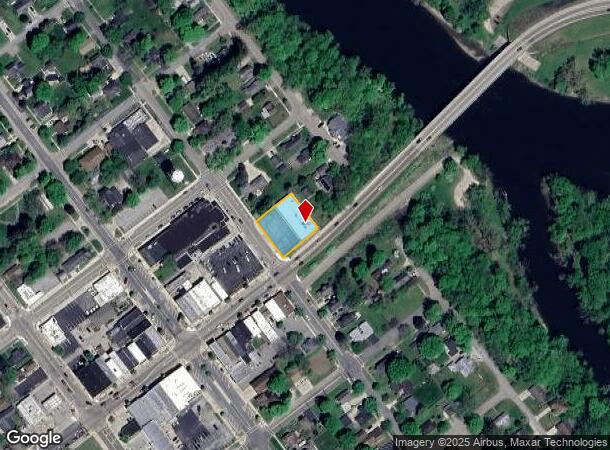 100 N Mechanic St, Berrien Springs, MI Parcel Map