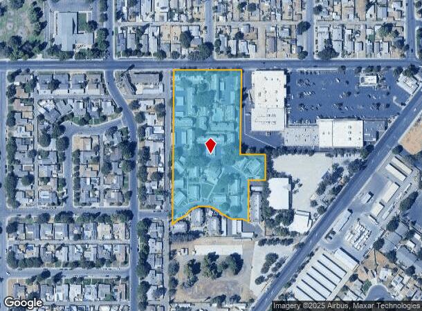 301 W Polk St, Coalinga, CA Parcel Map