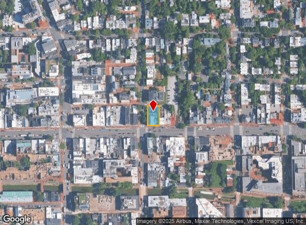  1209 31St St Nw, Washington, DC Parcel Map