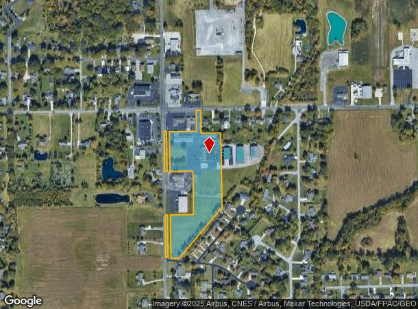  3707 Shawnee Rd, Lima, OH Parcel Map