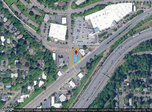  7641 Sw Barbur Blvd, Portland, OR Parcel Map