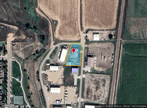  9063 Pieper Rd, Wellington, CO Parcel Map