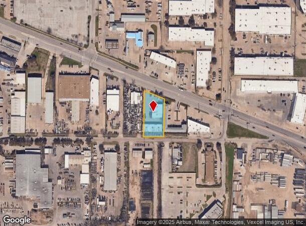  2020 W Northwest Hwy, Dallas, TX Parcel Map