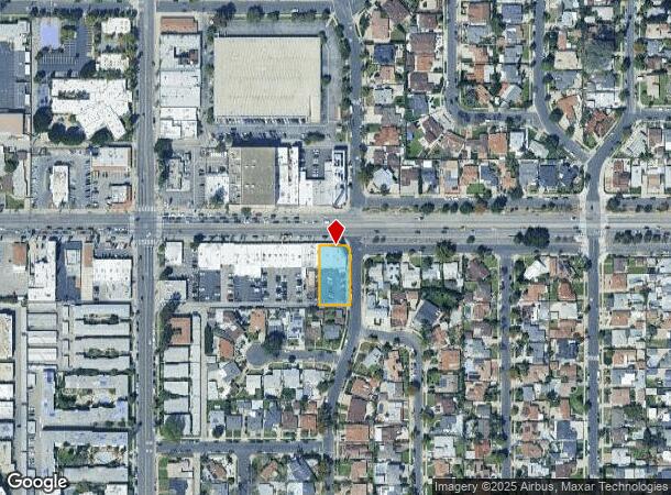 12802 Victory Blvd, North Hollywood, CA Parcel Map