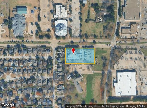  1926 Sw Green Oaks Blvd, Arlington, TX Parcel Map