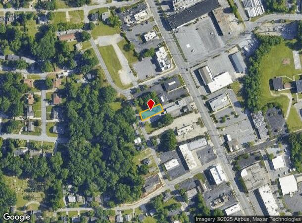  1516 Long St, High Point, NC Parcel Map