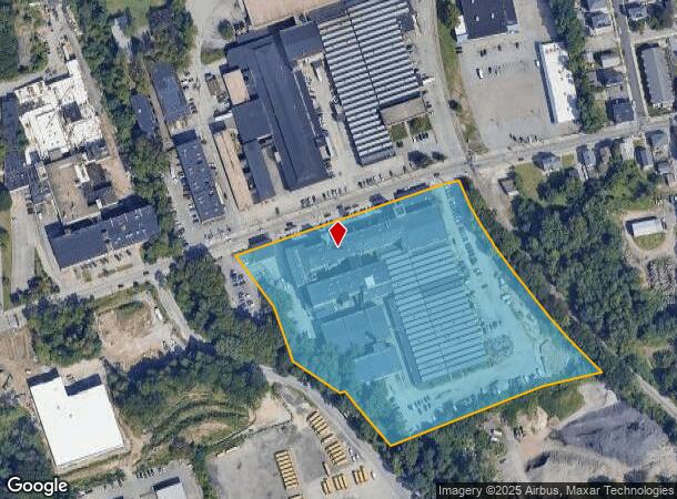  560 Mineral Spring Ave, Pawtucket, RI Parcel Map