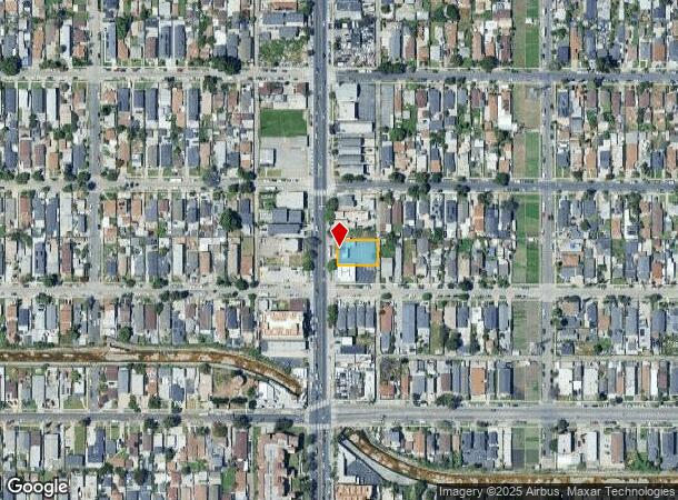 10616 Avalon Blvd, Los Angeles, CA Parcel Map
