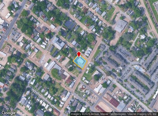  600 Lamar St, Lafayette, LA Parcel Map