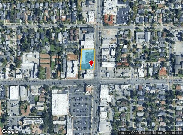  1395 N Lake Ave, Pasadena, CA Parcel Map