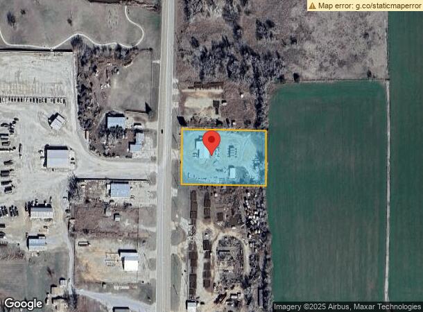  1117 S Main St, Hennessey, OK Parcel Map