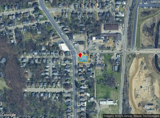  2103 S Burdick St, Kalamazoo, MI Parcel Map