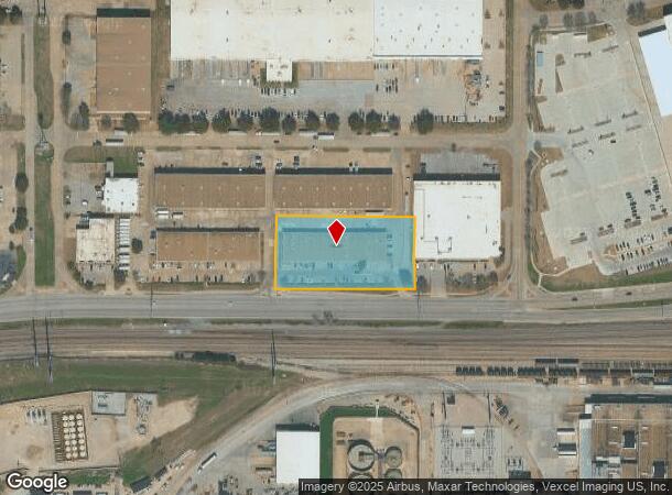  2231 E Division St, Arlington, TX Parcel Map