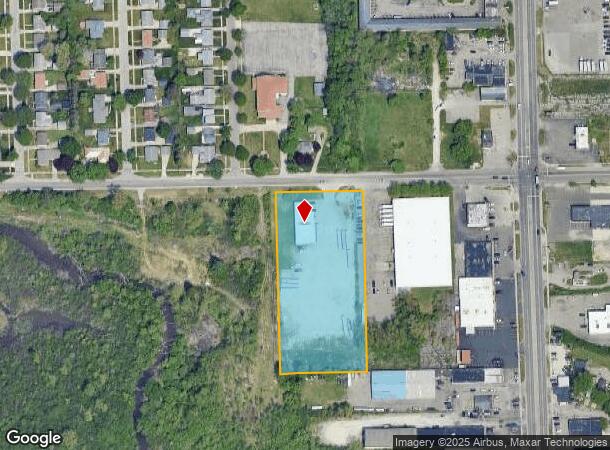  2102 Lippincott Blvd, Flint, MI Parcel Map