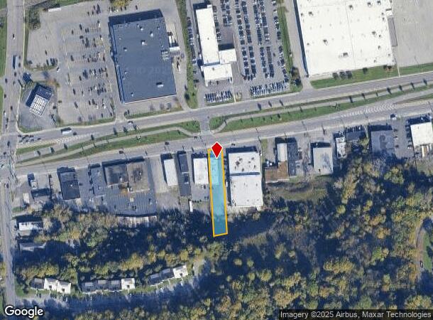  2582 Erie Blvd E, Syracuse, NY Parcel Map