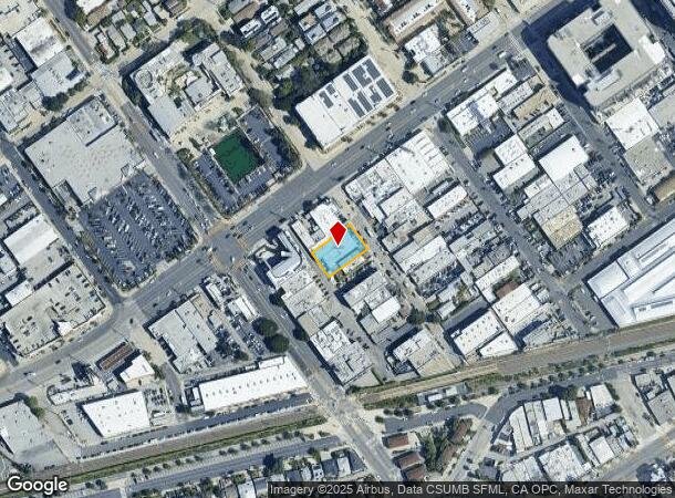  2217 Barry Ave, Los Angeles, CA Parcel Map
