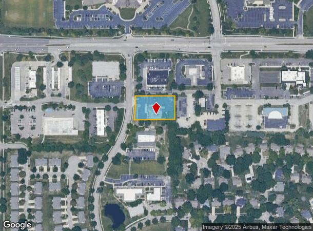  8725 Bourgade St, Lenexa, KS Parcel Map