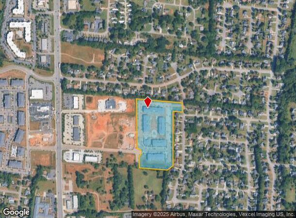 203 Eleanor Way, Murfreesboro, TN Parcel Map