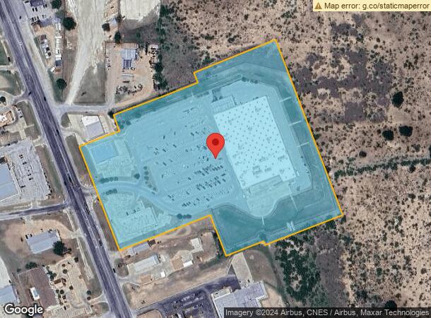  2209 S Bridge St, Brady, TX Parcel Map