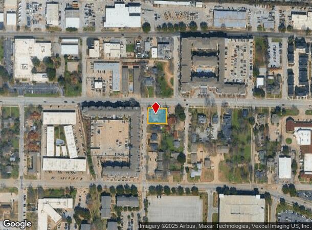 906 W Abram St, Arlington, TX Parcel Map